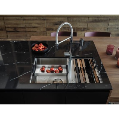 Franke Box Center bwx 120-41-27 Doppelbeckenspüle + Zubehör 82 cm Edelstahl