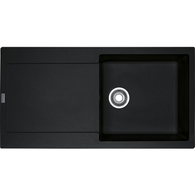 Franke Maris mrg-611-l fregadero 1 seno + escurridor 97 cm fragranite negro