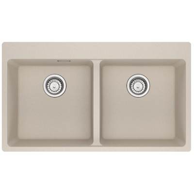 Franke Maris mrg 620-39-39 ftl Doppelbeckenspüle 86 cm Fragranit Sahara