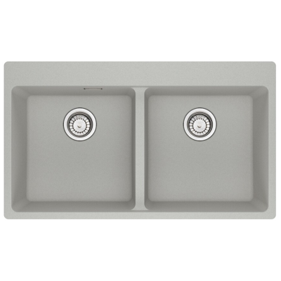 Franke Maris mrg 620-39-39 ftl fregadero doble 86 cm fragranite aluminio