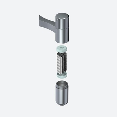 Franke Vital Capsule 120.0621.313 mixer + hand shower and integrated water filter