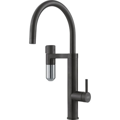 Franke Vital capsule 120.0621.312 miscelatore con filtro acqua integrato nero