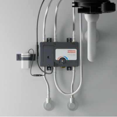 Mitigeur électronique Franke Atlas Neo Sensor en acier inoxydable