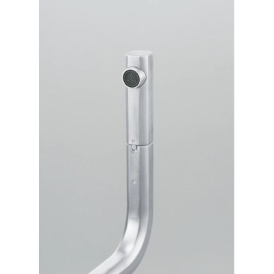 Franke Mythos Shower mixer tap + satin stainless steel hand shower