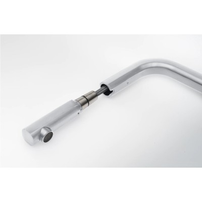 Franke Mythos Duschmischbatterie + Handbrause aus satiniertem Edelstahl