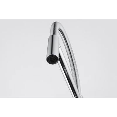 Franke Active semi pro rubinetto miscelatore + doccino cromo