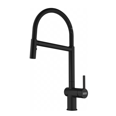 Franke Active semi pro mixer tap + matt black hand shower