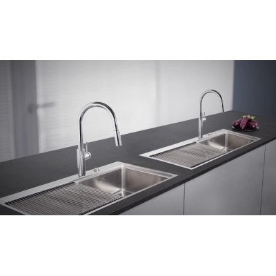Franke Pescara Slide-In rubinetto miscelatore + doccino cromo
