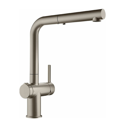 Franke Active Twist Grifo monomando para ducha + teleducha de acero óptico