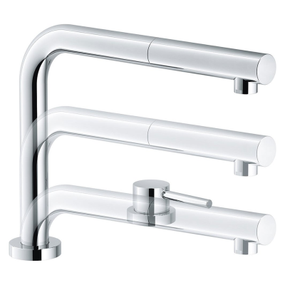 Franke Active Window Doccia rubinetto miscelatore sottofinestra + doccino cromo