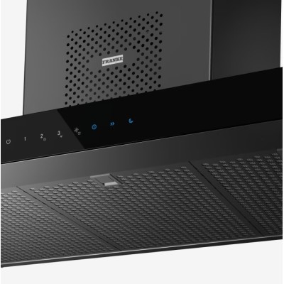 Frank Mythos Air Hub ftmy ah bk matt f90 wall hood 90 cm matt black