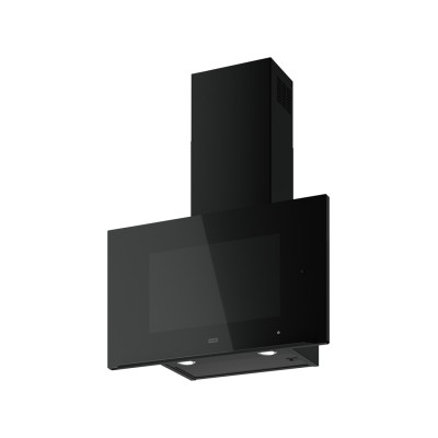 Franke Aq Sense fkas a80 bk campana de pared 80 cm cristal negro