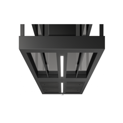 Franke Mythos T-Shelf fmy bk matt f180 Inselhaube 180 cm mattschwarz