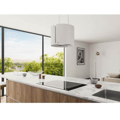 Franke smart fsmf f42 wh hotte îlot mat 42 cm blanc mat