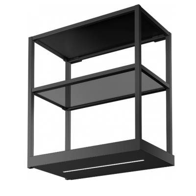 Franke fma modular f60 czarny mat Maris modułowy okap ścienny 120 cm czarny