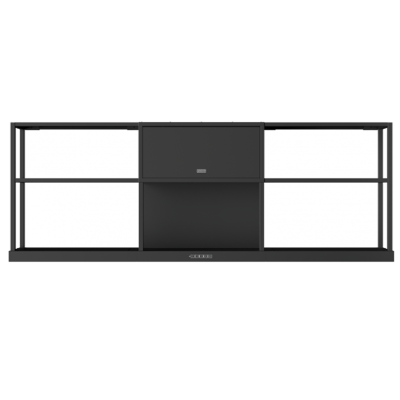 Franke fma modular f60 noir mat Maris hotte murale modulable 180 cm noir