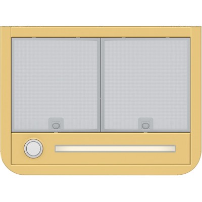 Franke Smart Deco fsmd 508 yl campana extractora 50 cm amarillo mostaza