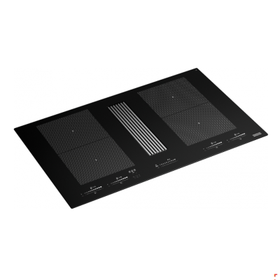 Franke fmy 8391r hi Mythos 2Gether Icon Steel induction hob with integrated hood 83 cm black