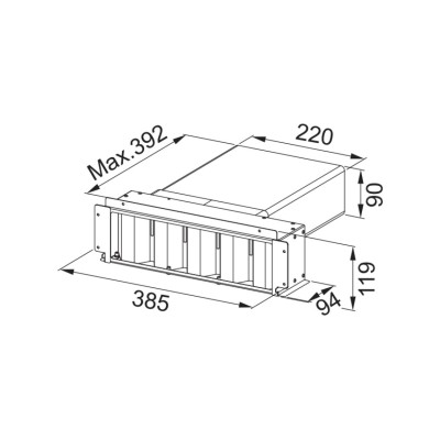 Franke 112.0679.887 Kit version filtre arrière
