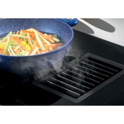 Franke fmy 839 hi Mythos 2Gether Glass induction hob with integrated hood 83 cm