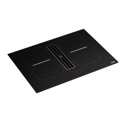 Franke fsm 7081 hi Smart 2Gether Black Lines induction hob with integrated hood 70 cm