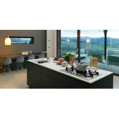 Table de cuisson à gaz Franke fhcr 755 4g tc he xa c 75 cm en acier inoxydable