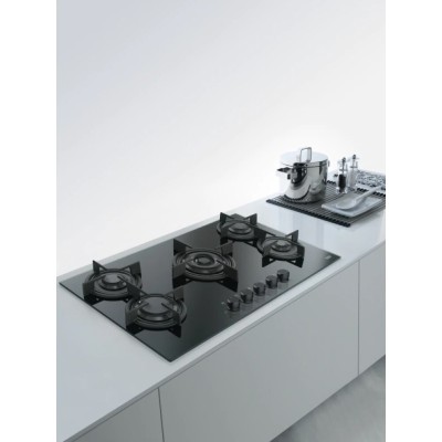 Franke fhcr 905 4g tc he bk c 90 cm gas hob black glass