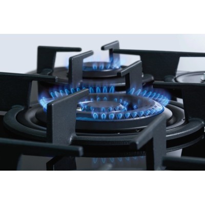 Franke fhcr 755 4g tc he bk c table de cuisson à gaz 75 cm verre noir