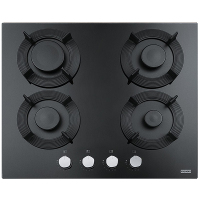 Franke Maris Free fhmf 604 4g c table de cuisson à gaz 60 cm verre noir