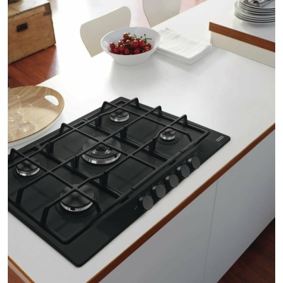 Franke Country 750 fch 755 4g tc c table de cuisson à gaz 75 cm noir mat