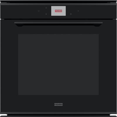 Piekarnik pirolityczny do zabudowy Franke fmy 99 p bk Mythos Black Steel 60 cm czarny