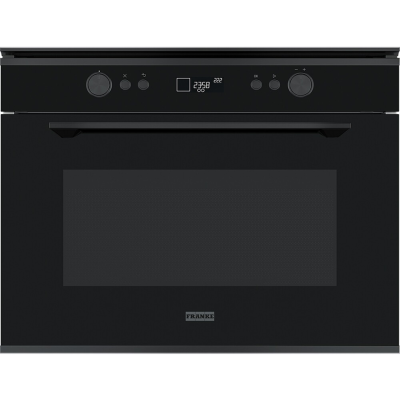 Franke fmy 45 mw bk Mythos built-in combined microwave oven h 45 cm stainless steel black glass