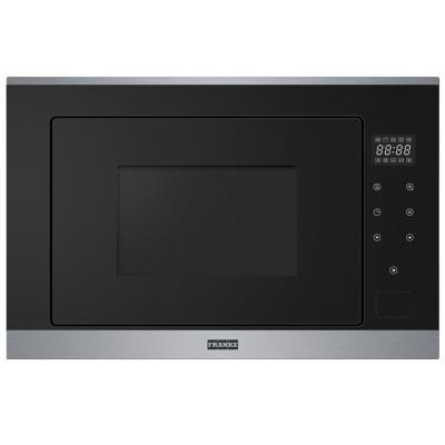 Franke fsm 25 mw xs Microwave Smart 38 microwave oven + grill h 38 cm black glass