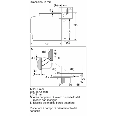 Neff b69vs7ky0 N90 forno a vapore da incasso 60 cm