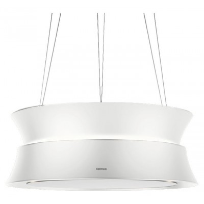 Falmec dama circle.tech island hood 60 cm white