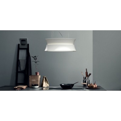 Falmec dama circle.tech island hood 60 cm white