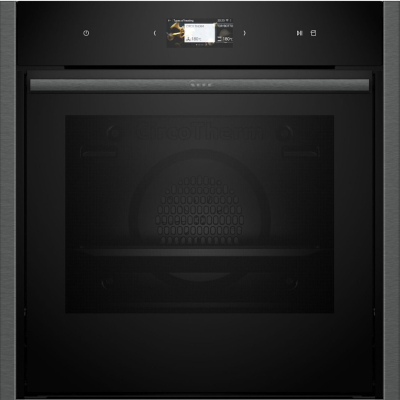 Neff b64vs71g0 N90 built-in pyrolytic steam oven 60 cm black - graphite