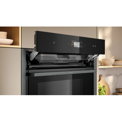 Neff b54fs33g0k N90 Einbau-Dampfbackofen 60 cm Schwarz – Graphit