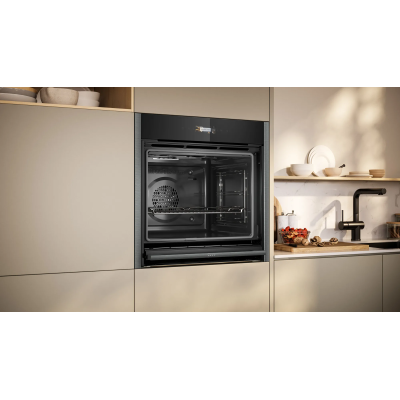 Neff b54cr71g0 N7 horno pirolítico empotrado 60 negro - grafito