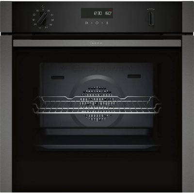 Neff b2ach7ag0 N50 built-in pyrolytic oven 60 cm black - graphite