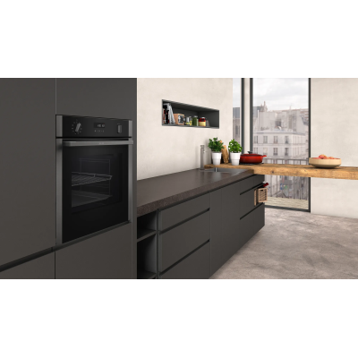 Neff b2ach7ag0 N50 built-in pyrolytic oven 60 cm black - graphite