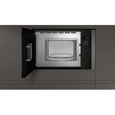 Neff hlawd23g0 N50 built-in microwave oven h 38 cm black - graphite