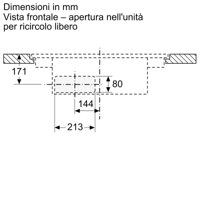 Neff v68pyx4c0 N90 Induktionskochfeld mit integrierter Dunstabzugshaube 80 cm bündig mit der Oberseite