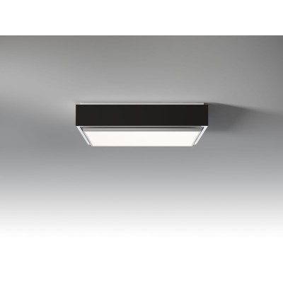 Falmec levante circle.tech island hood 120 cm black glass