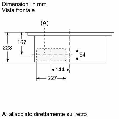 Neff v57thq4l0 Plaque à induction N70 avec hotte intégrée cadre 70 cm