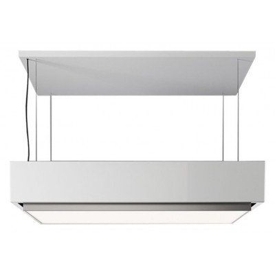 Falmec levante campana isla circulo.tech 120 cm cristal blanco clvi20.e0