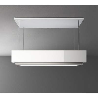 Falmec levante campana isla circulo.tech 120 cm cristal blanco clvi20.e0