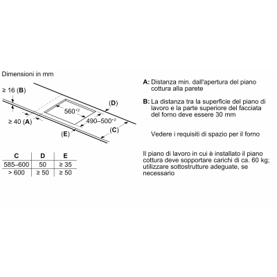 Neff t56fhs1l0 N70 plaque à induction 60 cm vitrocéramique noire