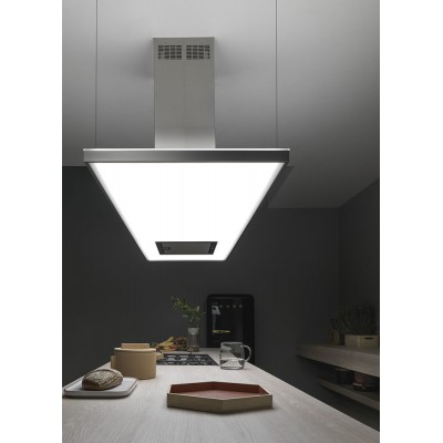 Falmec Zenith Nrs Silence Inselhaube 180 cm Edelstahl + Glas czei00.e0p