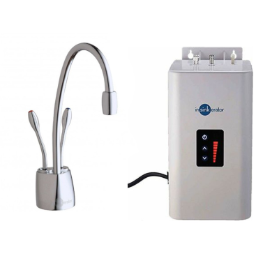 Insinkerator hc1100 Dispensador de agua hirviendo y temperatura ambiente cromado